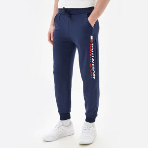 Tommy Hilfiger pánské tmavě modré sportovní kalhoty - XL (401)